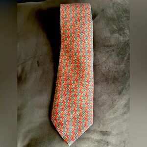 Hermes silk mens Tie